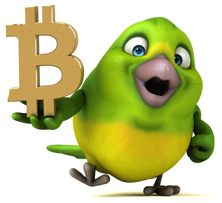 फोटो fun bird - 3d illustration