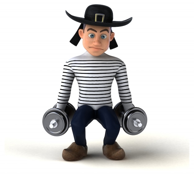 Photo fun breton guy animation