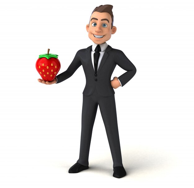 Fun businessman animation 