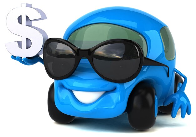 Fun car - 3D character