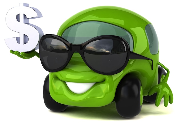 Fun car - 3D character