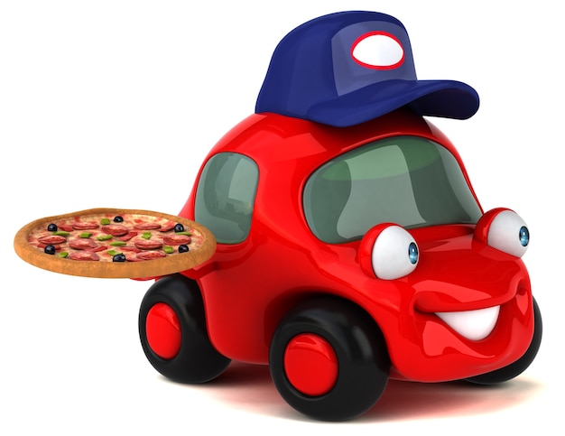 Fun car - 3D character