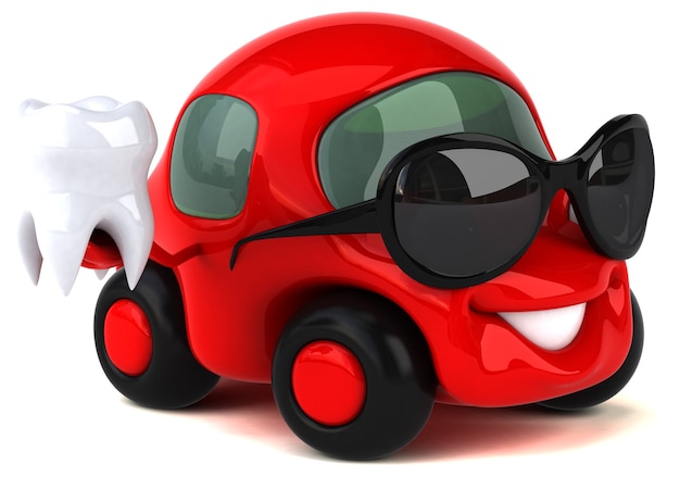 Fun car - 3D character