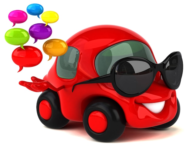 Fun car - 3D character