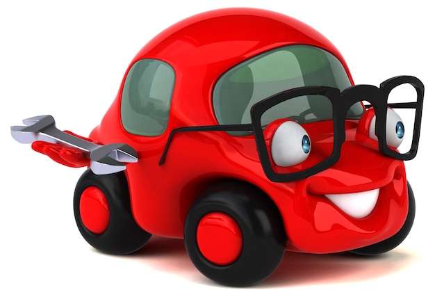 Fun car - 3D character