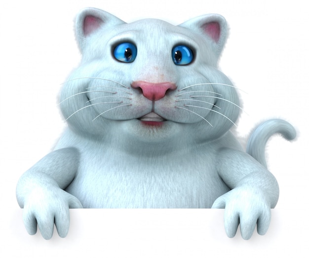 Веселая кошачья анимация
