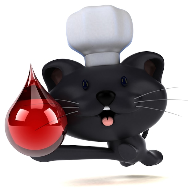 楽しい猫イラスト