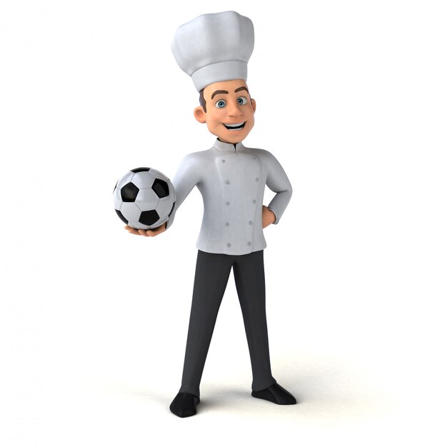 Fun chef - 3D character