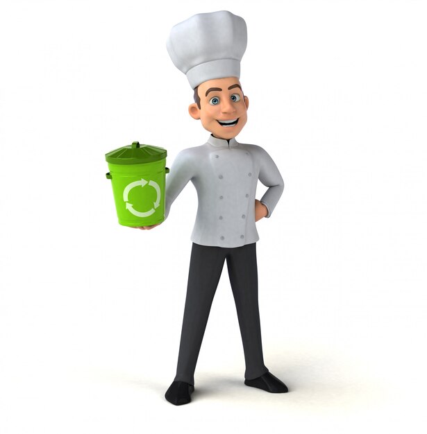 Fun chef - 3D character