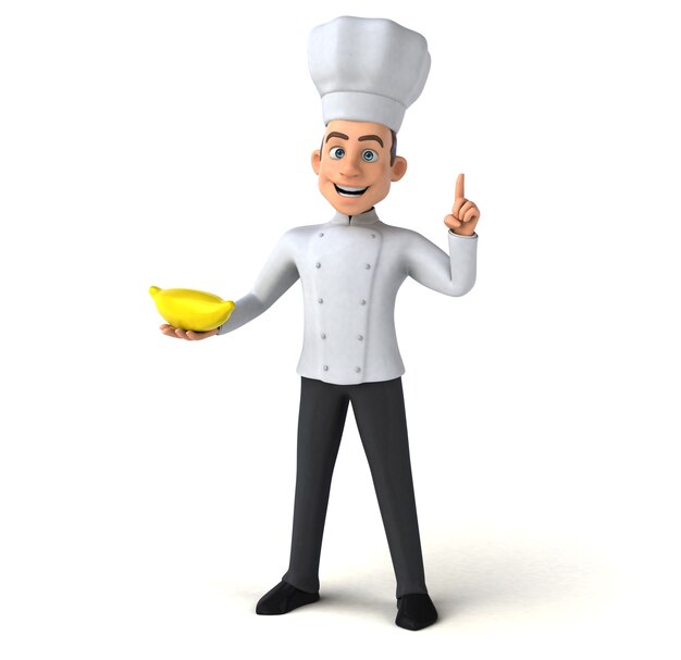 Fun chef Illustration