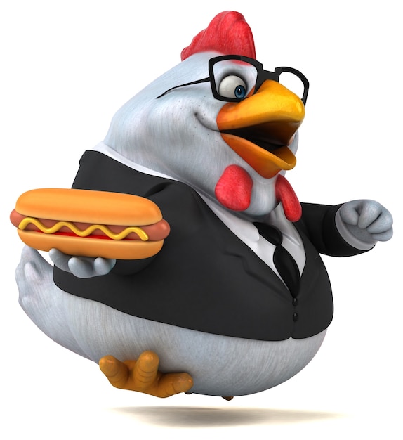 Fun chicken - 3D character