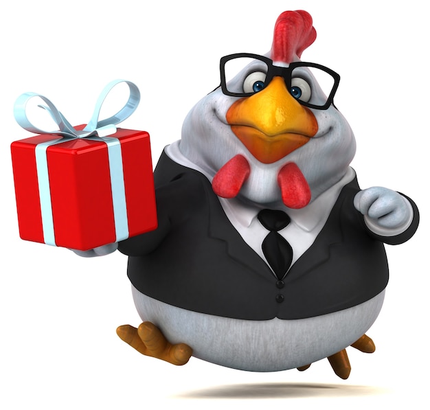 Fun chicken - 3D character