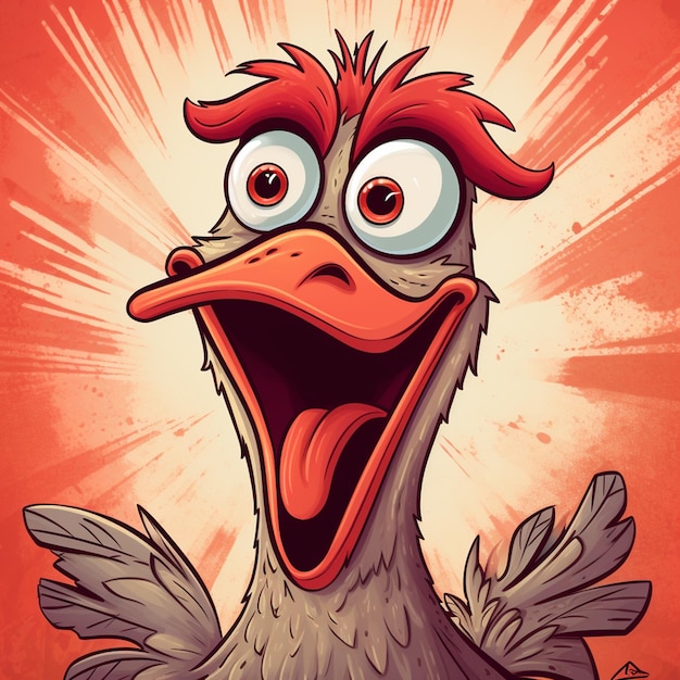 Fun chicken animation