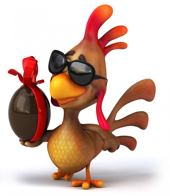 Fun chicken animation