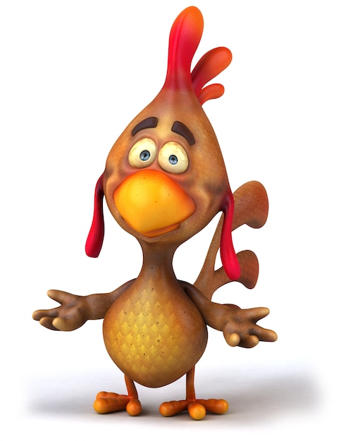 Fun chicken animation