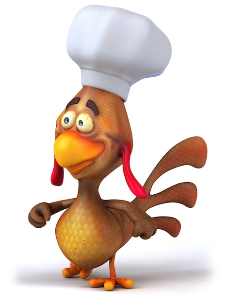 Fun chicken animation