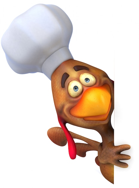 Fun chicken animation