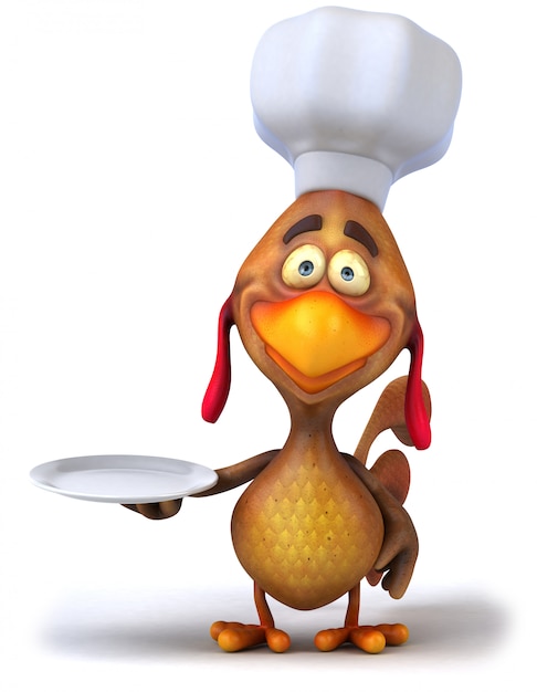 Fun chicken animation