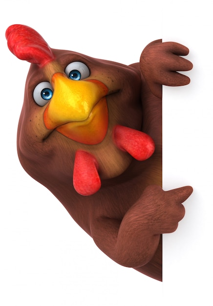 Fun chicken animation