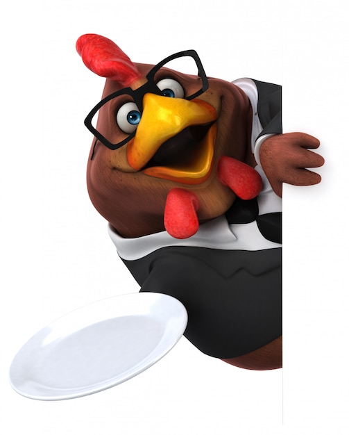 Fun chicken animation