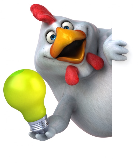 Fun chicken animation