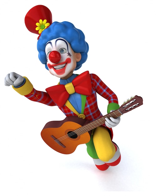 Photo fun clown animation