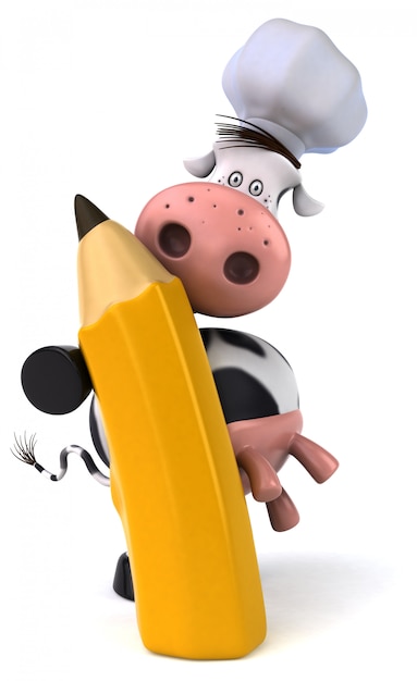 Fun cow animation 