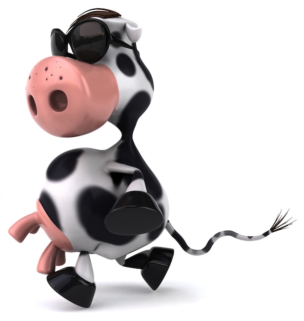 Fun cow animation 