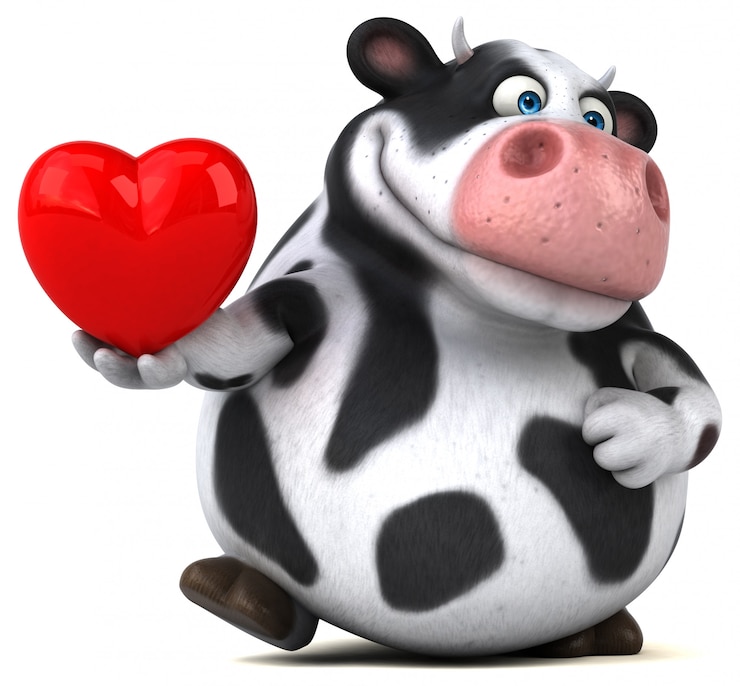 Photo fun cow animation