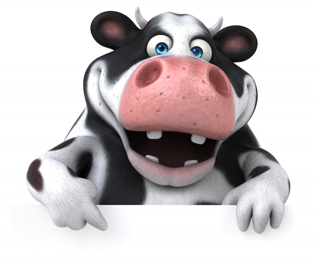 Fun cow animation