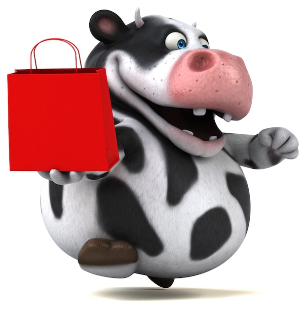 Fun cow animation