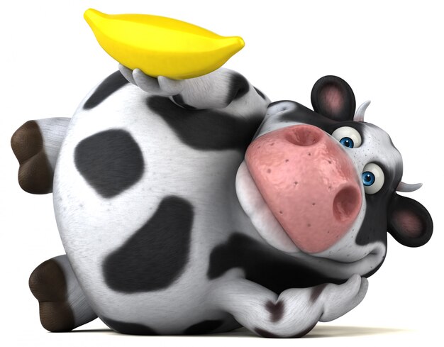 Fun cow animation