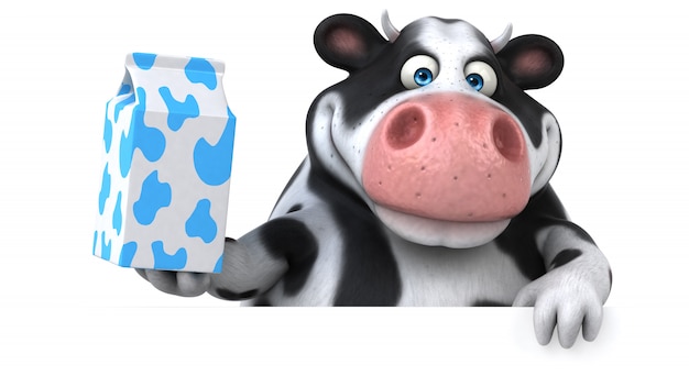 Fun cow animation