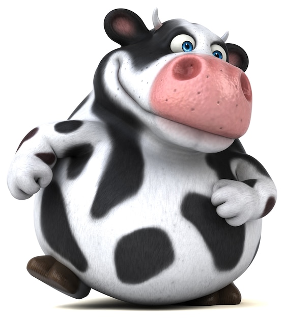 Fun cow animation