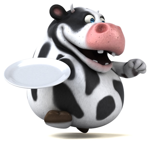 Fun cow animation