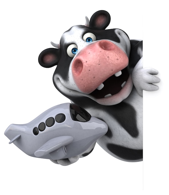 Fun cow animation