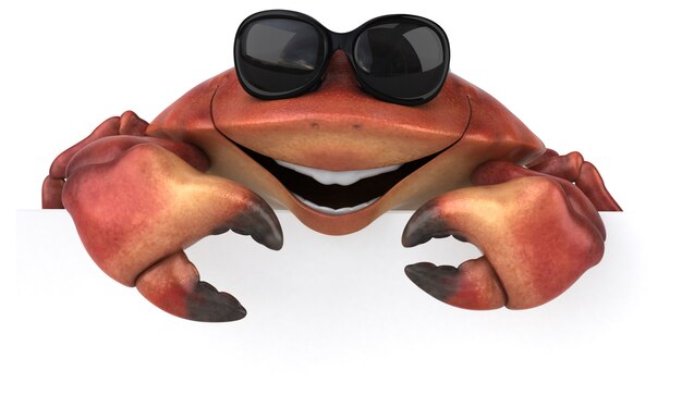 Photo fun crab animation