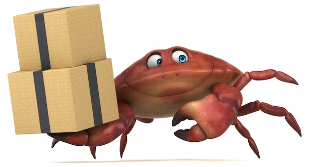 Fun crab animation