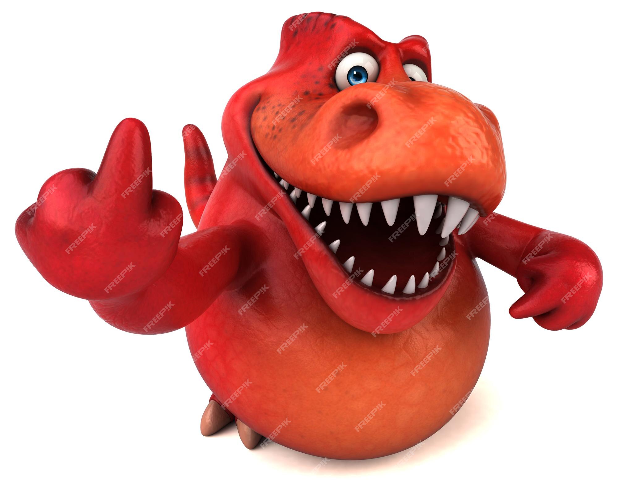 Premium Photo | Fun dinosaur - 3d illustration Premium Photo | Fun dinosaur - 3d illustration
