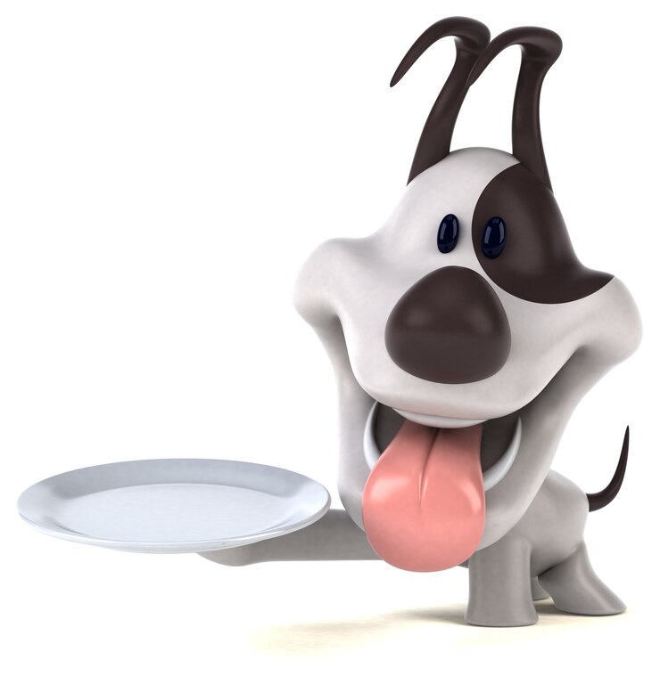 Photo fun dog illustration