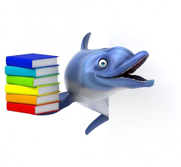 Photo fun dolphin animation