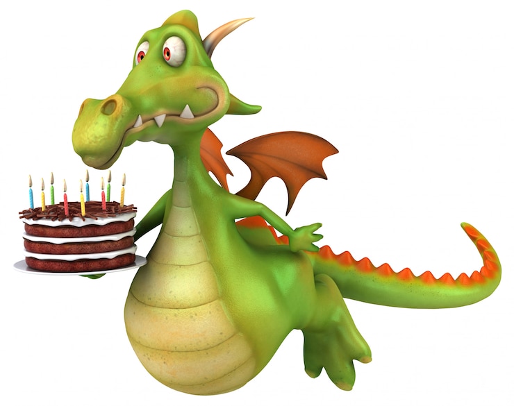 Photo fun dragon animation