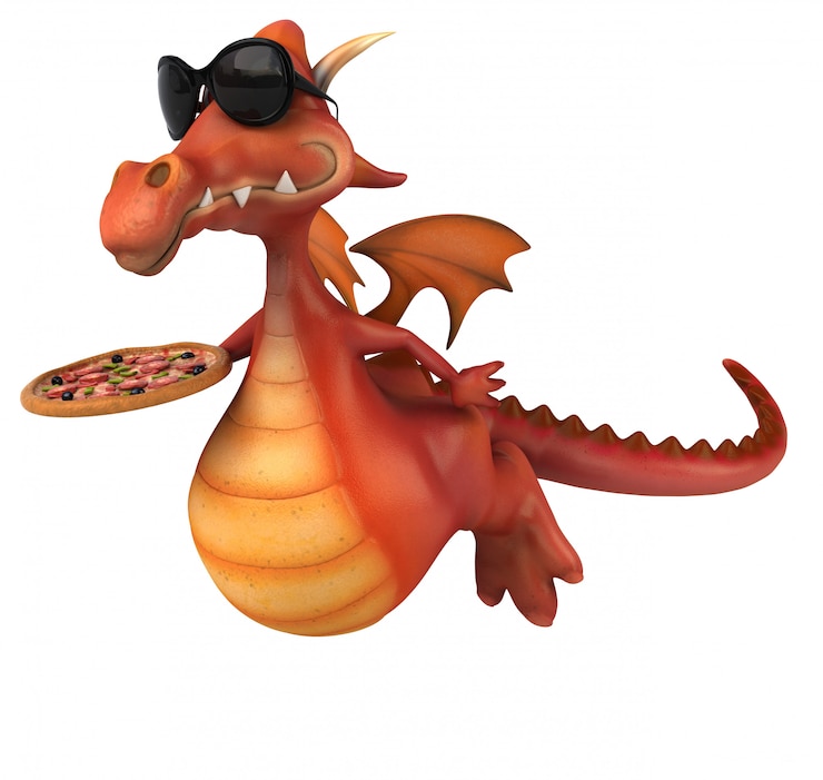 Photo fun dragon animation