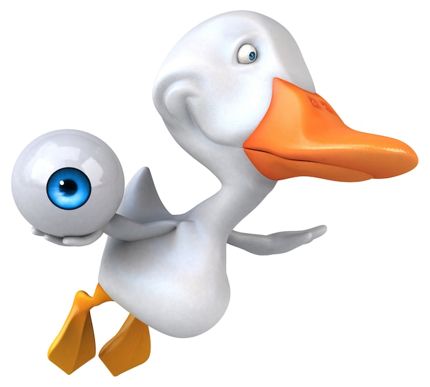 Fun duck animation