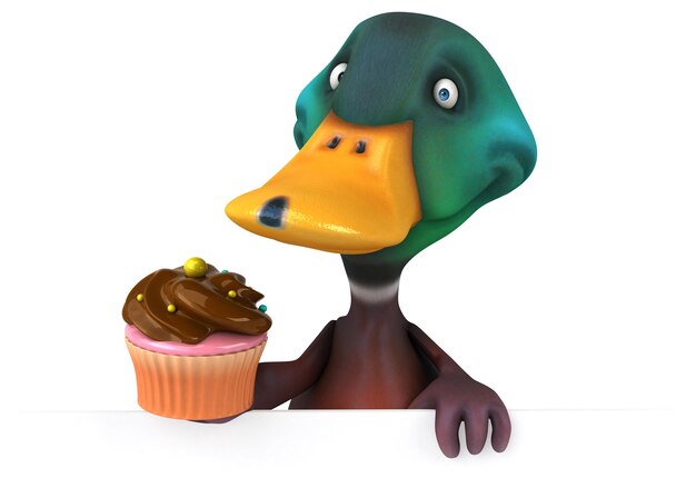 Fun duck animation