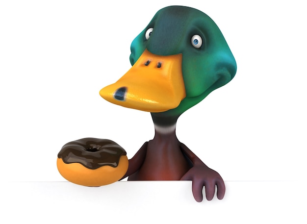 Fun Duck illustration