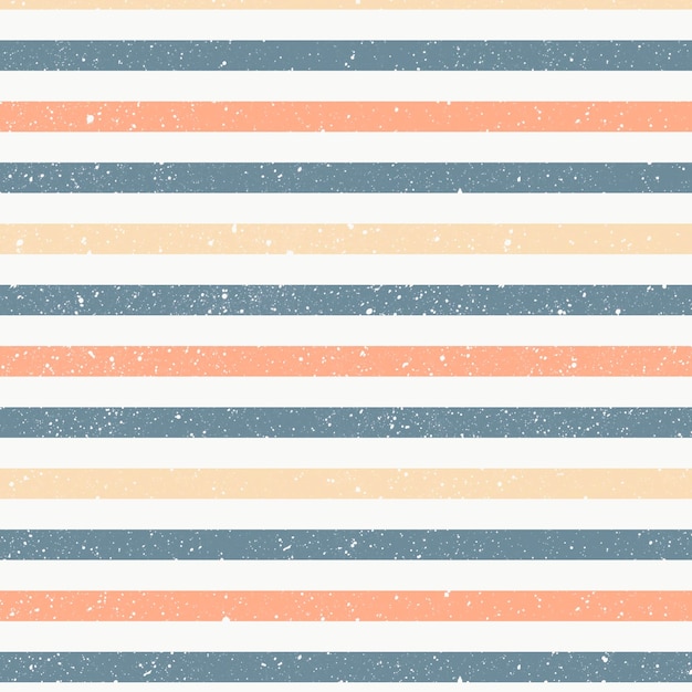 Fun four colours striped seamless pattern with texture