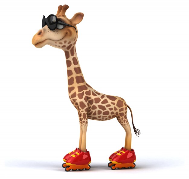 Photo fun giraffe animation