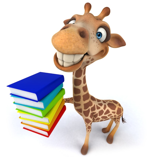 Fun giraffe animation