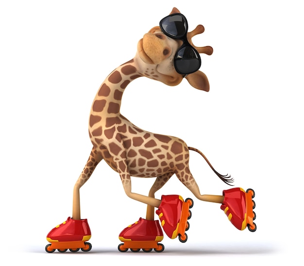 Photo fun giraffe